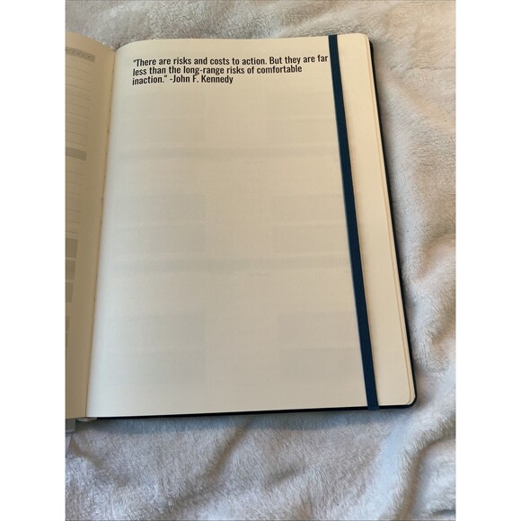 Undated Productivity Store Planner Pro Max (8.5x11) (Navy Blue) - Picture 7 of 7